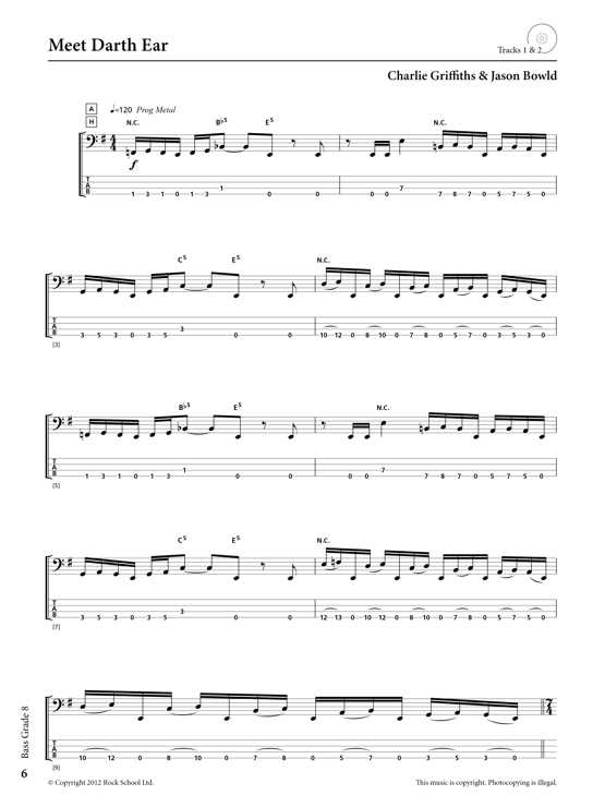 Bass Grade 8 Sample # 2