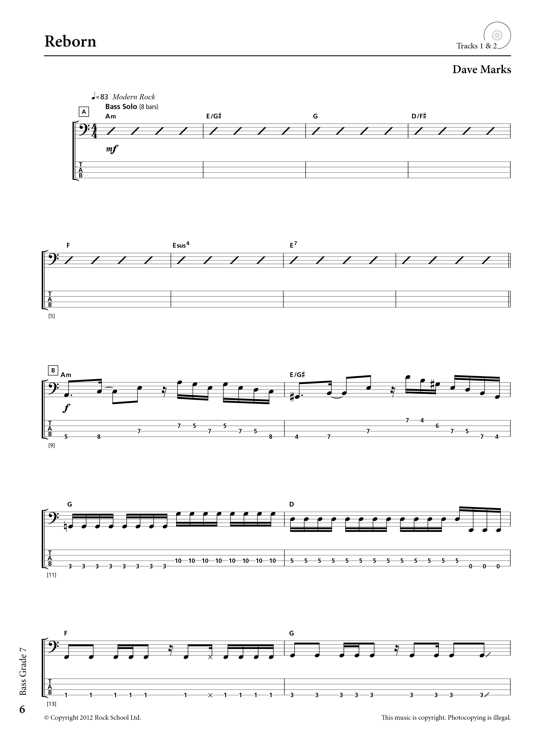Bass Grade 7 Sample # 2