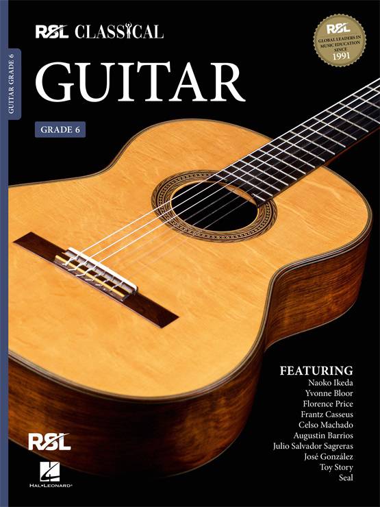 Classical Guitar Grade Six Book Cover