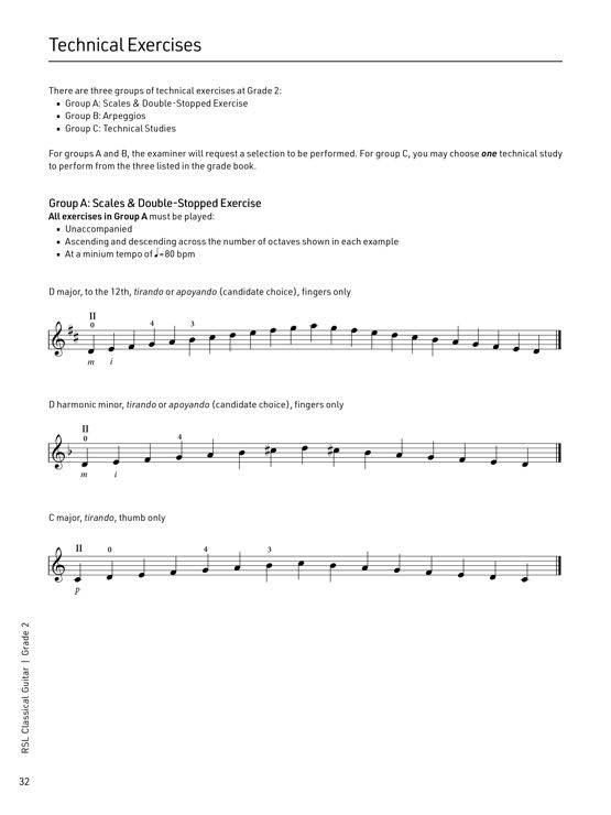 Classical Guitar Grade 2 Sample # 3