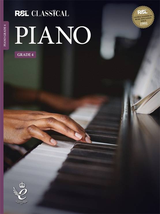 Piano Grade 4 Book Cover