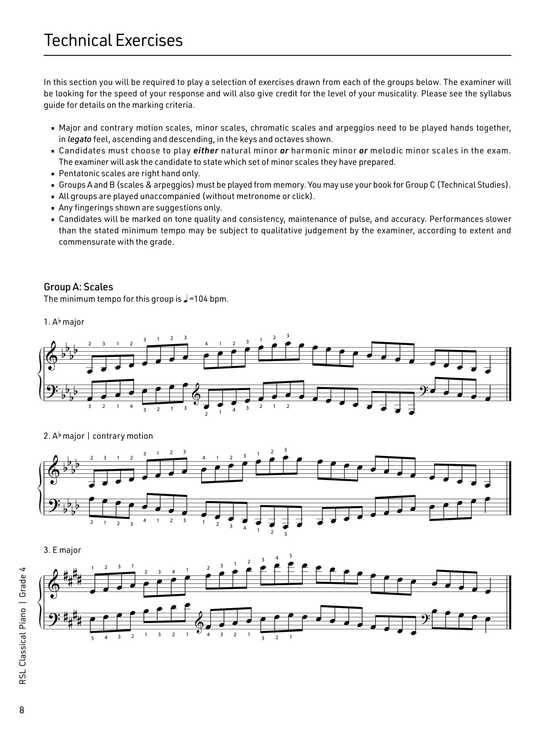Classical Piano Grade 4 Sample # 1