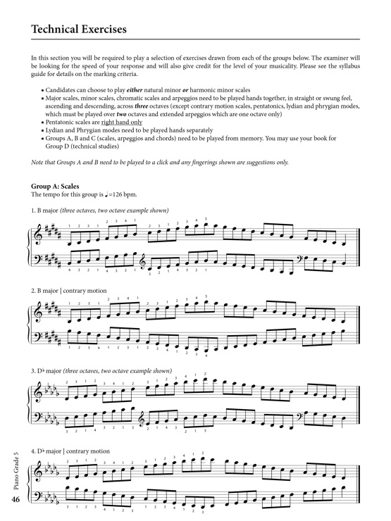 Piano Grade 5 Sample # 3