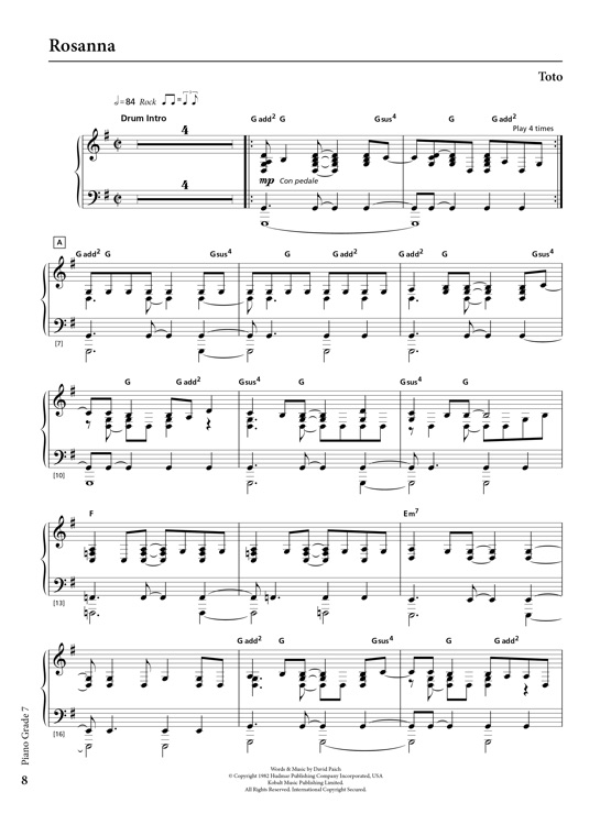 Piano Grade 7 Sample # 2
