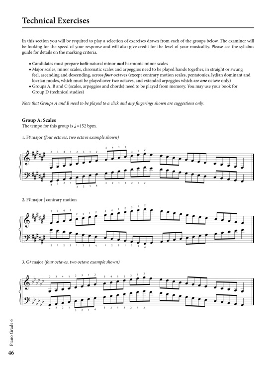 Piano Grade 6 Sample # 3