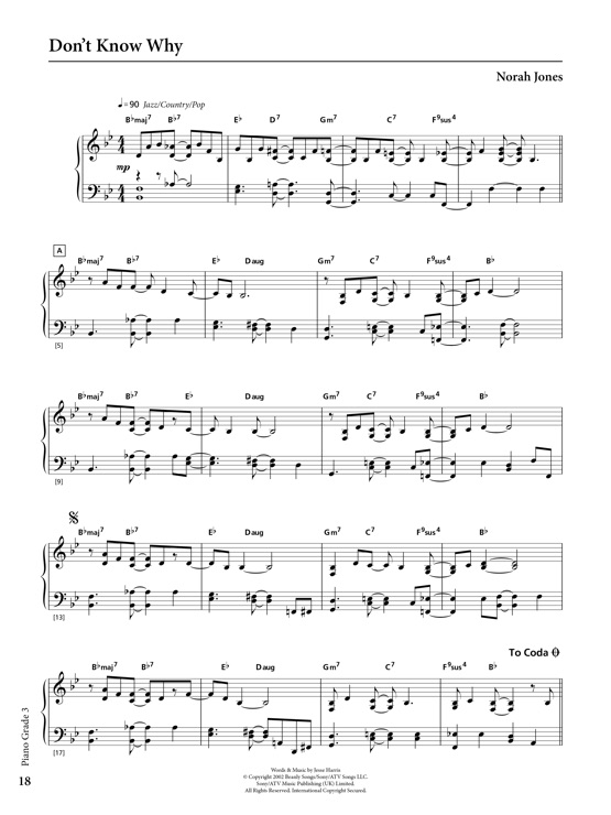 Piano Grade 3 Sample # 2