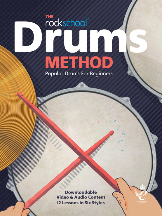 Let's Rock Drums Book Cover