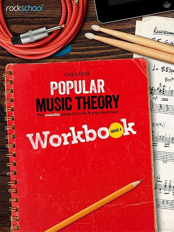 Popular Music Theory Workbook Grade 4 Book Cover