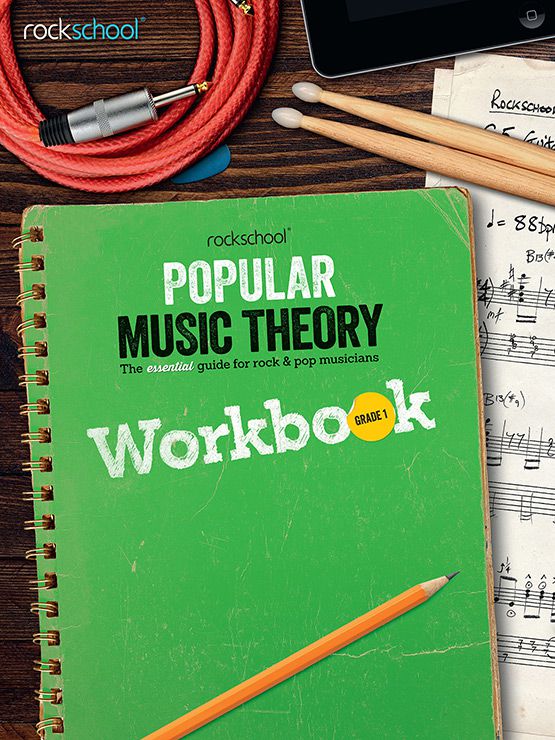 Popular Music Theory Workbook Grade 1 Book Cover