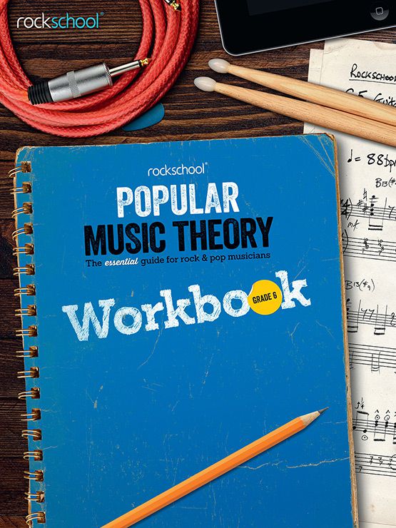 Popular Music Theory Workbook Grade 6 Book Cover