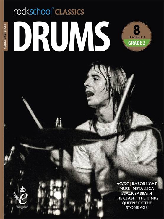 Rockschool Classics Drums Grade 2 Book Cover