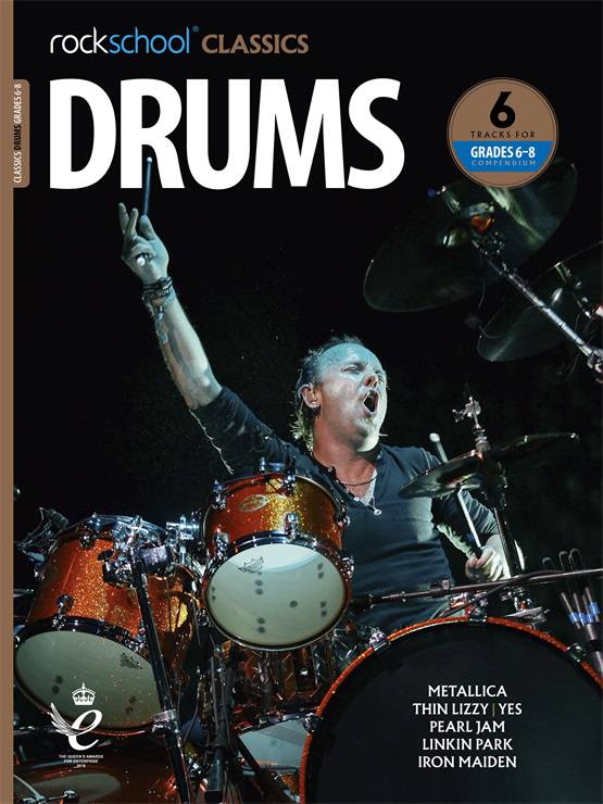 Rockschool Classics Drums Grades 6-8 Book Cover