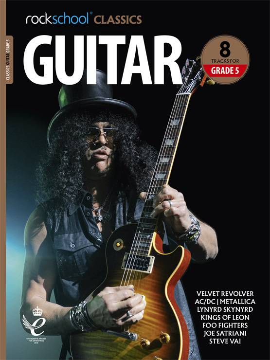 Rockschool Classics Guitar Grade 5 Book Cover