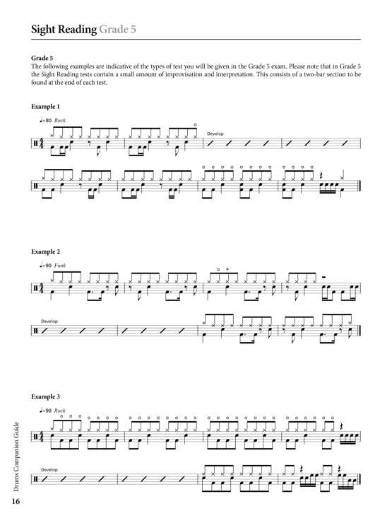 Drums Companion Guide Sample # 3